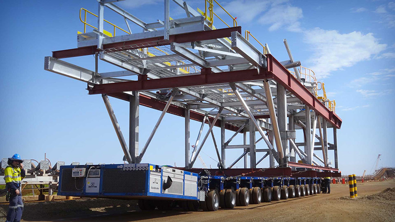 Самоходный модульный прицеп