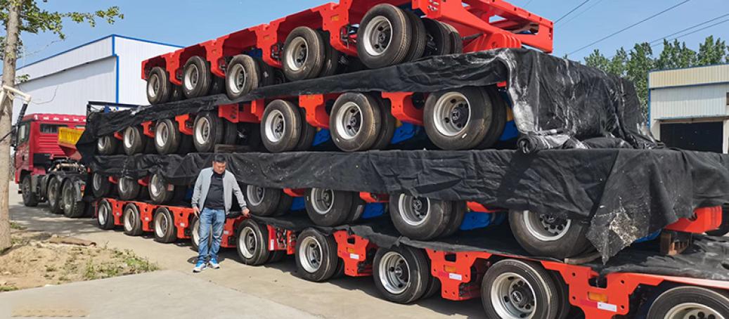 Полуприцеп с низкой загрузкой