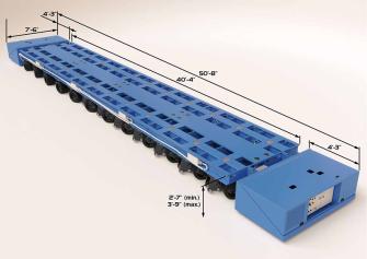 Самоходный модульный прицеп