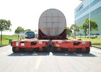 3-осный гидравлический прицеп