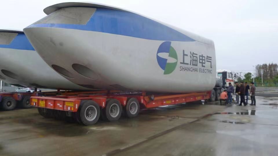 Полуприцеп с низкой загрузкой Semi Trailer Low Loader