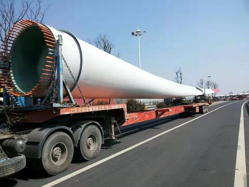 Прицеп для перевозки ветряных турбин Wind turbine transport trailer
