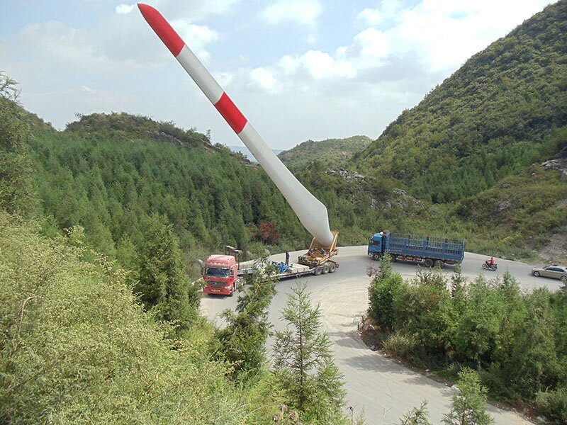 Подъемник лопасти ветряной мельницы Windmill blade lifter
