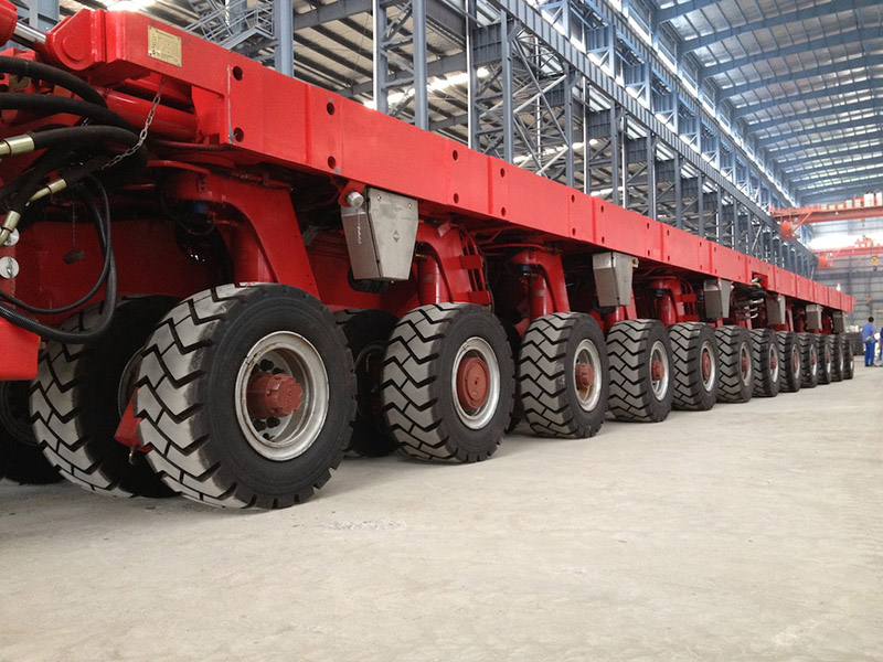 Тяжелый прицеп с 16-дюймовыми шинами Heavy Trailer with 16 Inch Tires