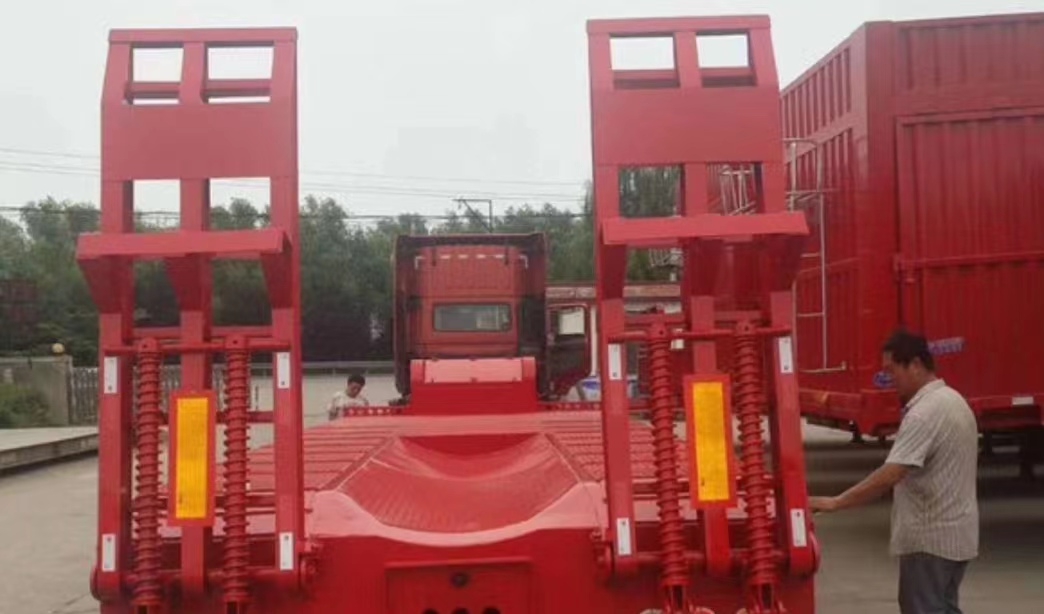 лоубой трейлер lowboy trailer